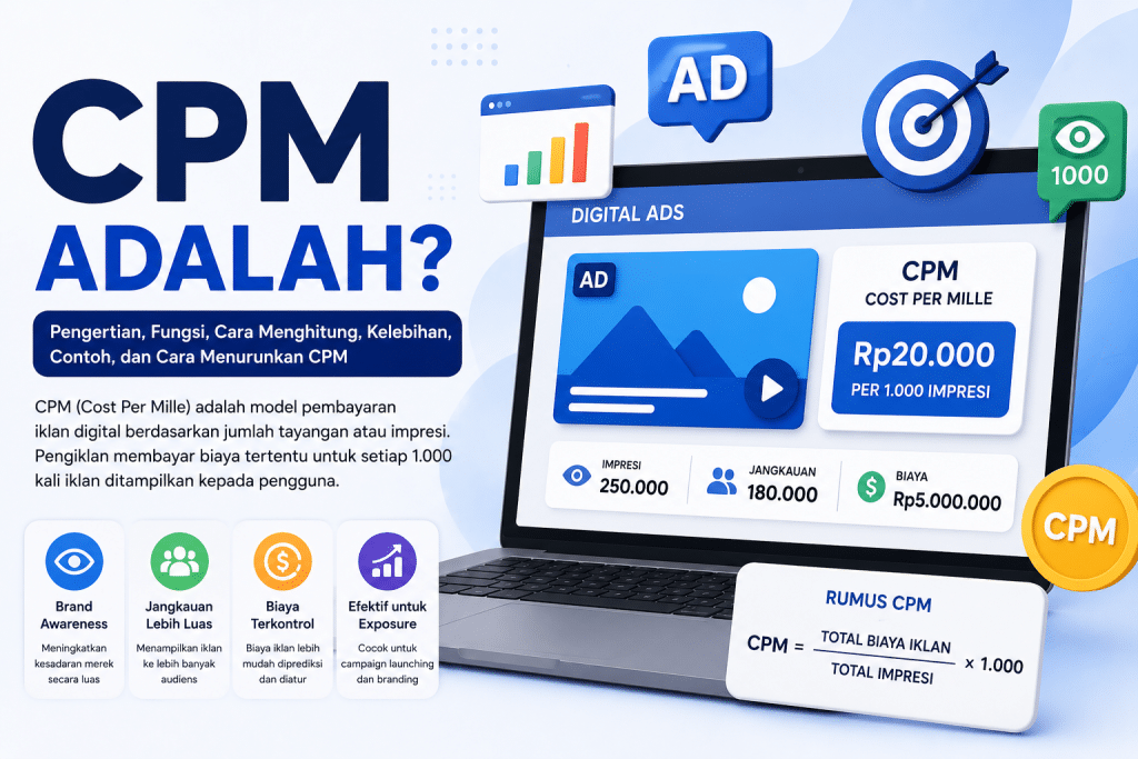 CPM: Pengertian, Rumus, Cara Menghitung, dan Contohnya